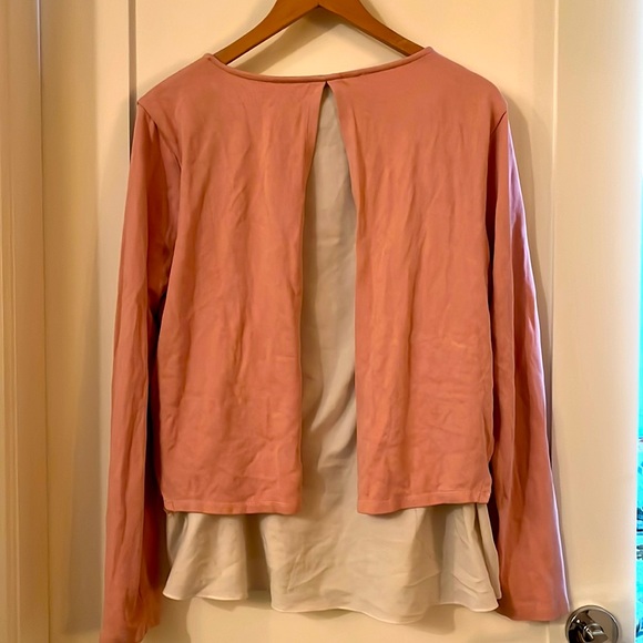 FOREVER/EVER NEW double layer knit top - Picture 3 of 4